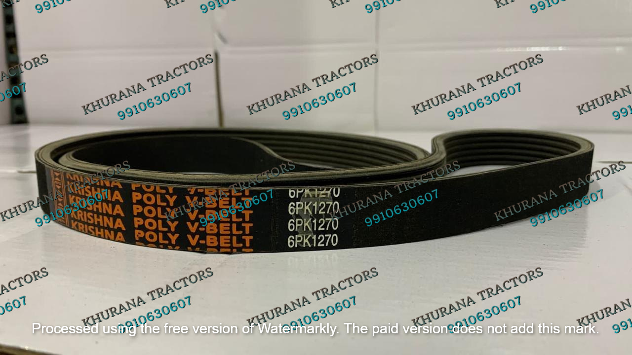 Rubber RB Drive Belt, 1270mm Length, 21.36mm Width